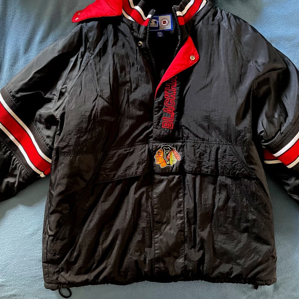 Vintage 90's Chicago Blackhawk Jacket 2XL